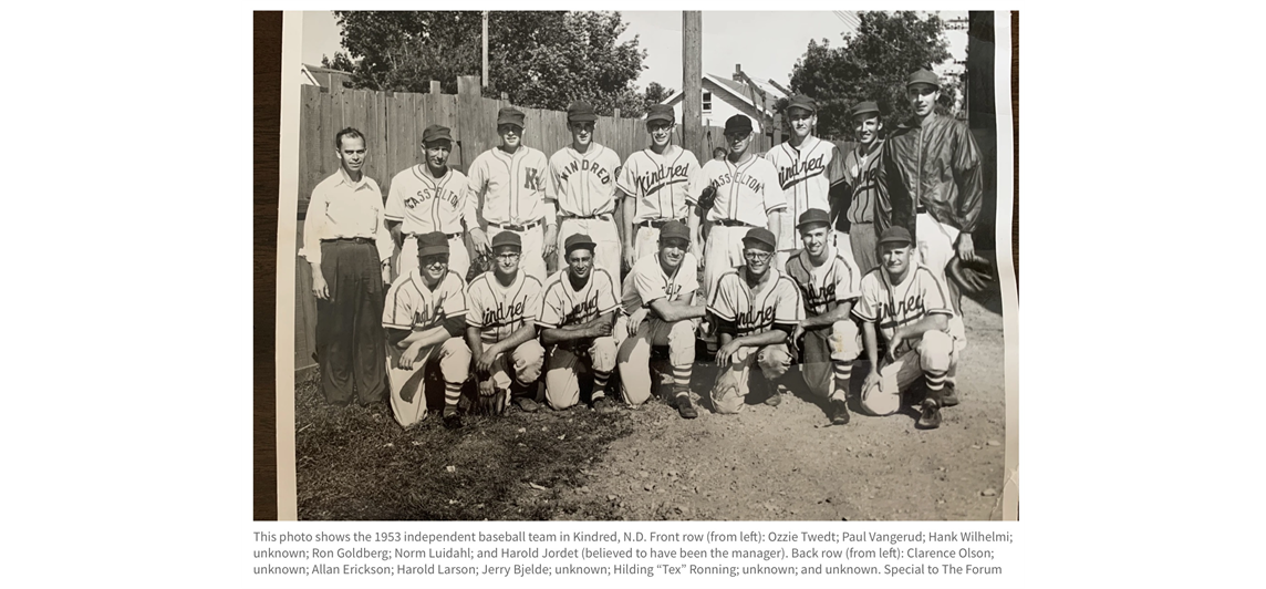 1953 State B Kindred Team